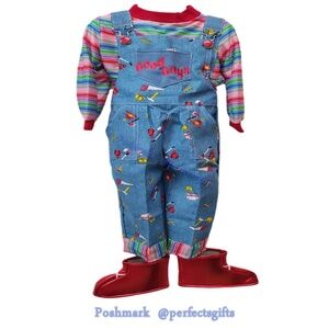Inspired Chucky Costume Childs Play Girls Movie Kids Birthday Costume Chucky